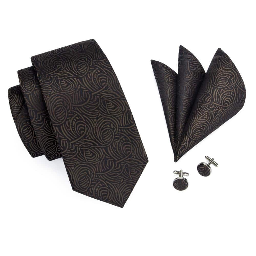 Cufflinks and Pocket Square Sets